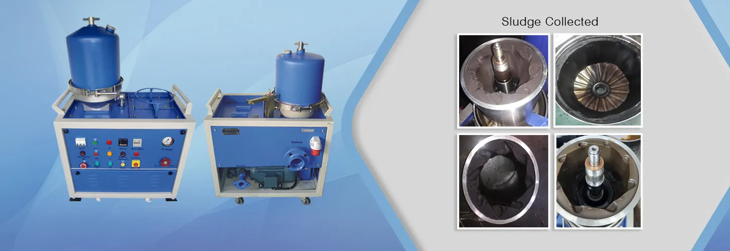 Centrifugal Oil Cleaning Systems